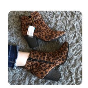COPY - Leopard ankle boot